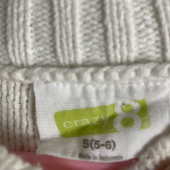 Cut-Out Shoulder Kids Sweater - Picture 2 of 3